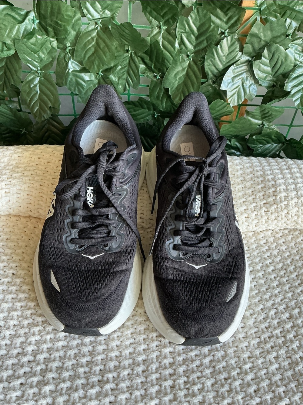 Hoka Black and White Cushioned Running Shoes
Size: Women’s 8 EE - Picture 5 of 10